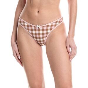 Weworewhat Womens  Classic Scoop Bikini Bottom, Pink